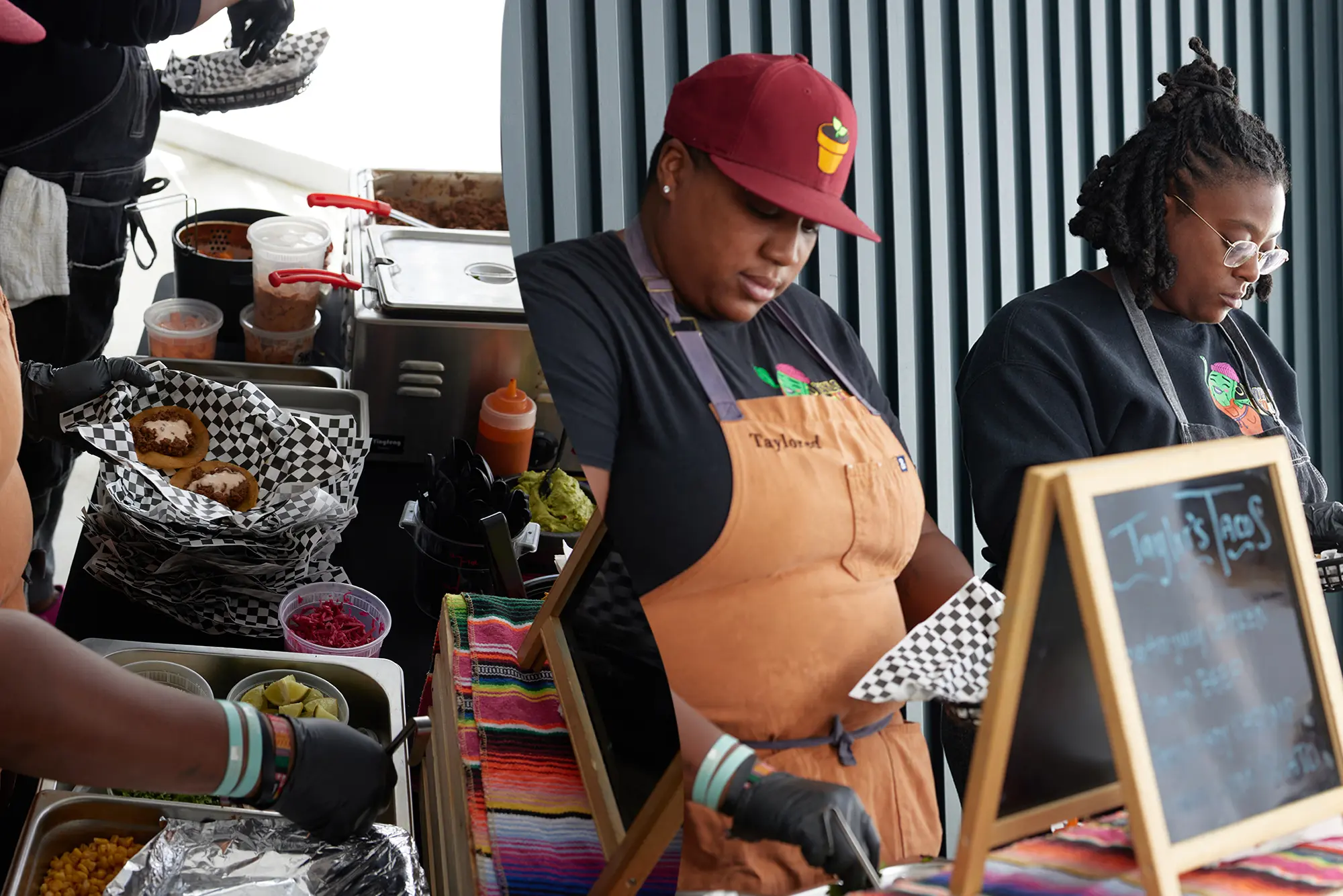 Taylor's Tacos Chicago live catering service